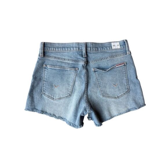 HUDSON Gracie Mid Rise Cut Off Fray Hem Denim Shorts Size 6/28 - Picture 6 of 11